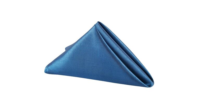 Taffeta Napkin 20″x20″ – Navy Blue | Rental