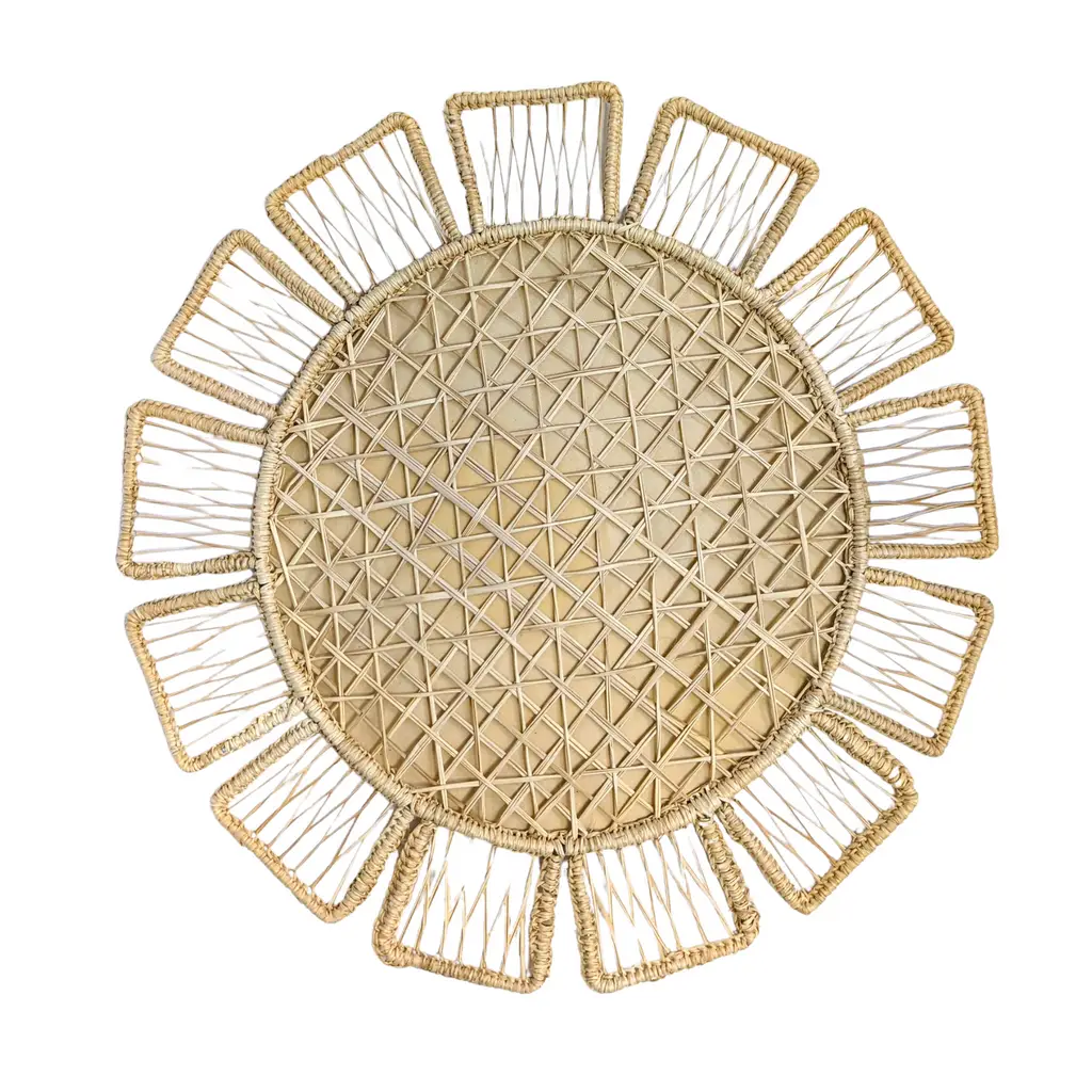 Sunflower Woven Placemat | Rental Sunflower Woven Placemat | Rental