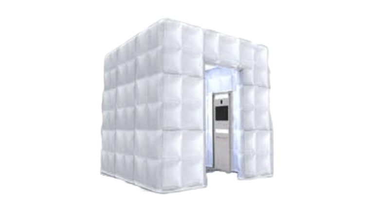 White Inflatable Photo Booth Enclosure | Rental