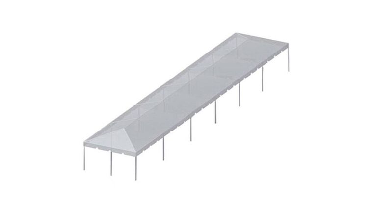 20′ x 80′ Frame Tent | White | Rental 20′ x 80′ Frame Tent | White | Rental