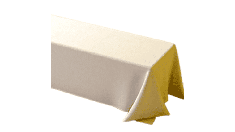 Polyester | 60″ x 120″ Rectangle Polyester Tablecloth – Ivory | Rental