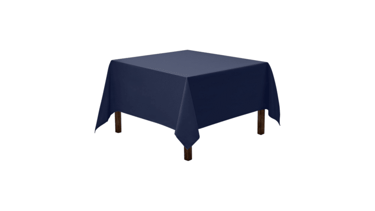 Polyester | 54″ x 54″ Square Polyester Tablecloth – Navy Blue | Rental