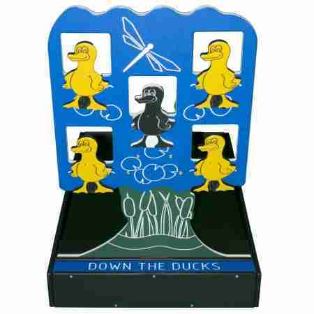 Bean Bag Toss Down the Ducks Carnival Game | Rental