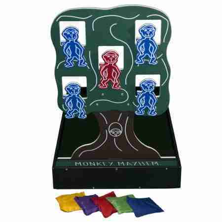 Bean Bag Toss Monkey Mayhem Carnival Game | Rental