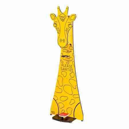 Giraffe Foot Pedal Hand Sanitizer Stand | Rental