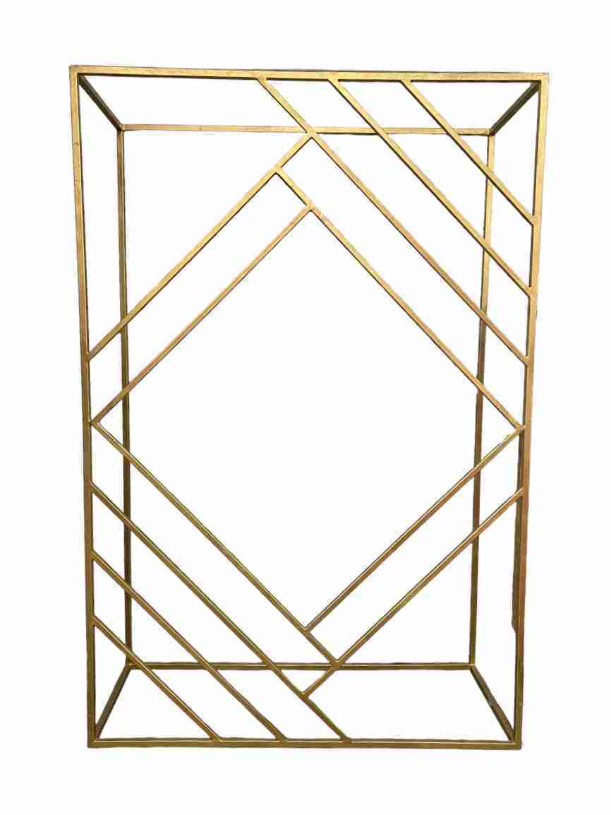 Gold Welcome Stand | Rental Gold Welcome Stand | Rental