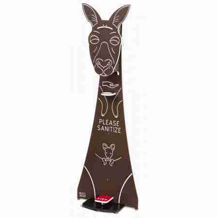 Kangaroo Foot Pedal Hand Sanitizer Stand | Rental