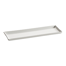 Mini Ceramic Rectangular Plate 10.25″ x 3.375″ | Rental Mini Ceramic Rectangular Plate 10.25″ x 3.375″ | Rental