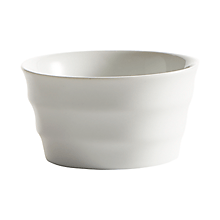 Mini Ceramic Ribbed Ramekin 6 oz. | Rental Mini Ceramic Ribbed Ramekin 6 oz. | Rental