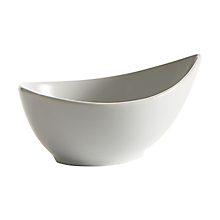 Mini Ceramic Scoop Bowl 3.5 oz. | Rental Mini Ceramic Scoop Bowl 3.5 oz. | Rental