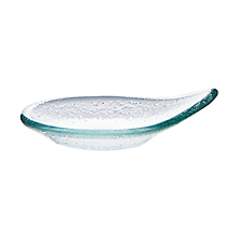 Tasting Ocean Glass Teardrop Plate 3″ | Rental Tasting Ocean Glass Teardrop Plate 3″ | Rental