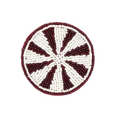 CO250 Beaded Peppermint Coaster | Rental