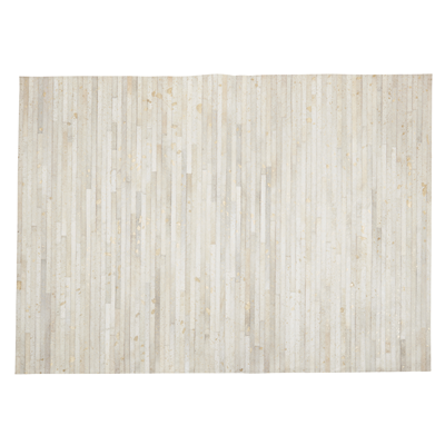 RU418 Hair On Leather Area Rug | Rental