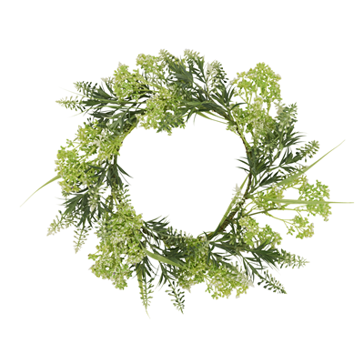 WR810 Mixed Greenery Wreath | Rental