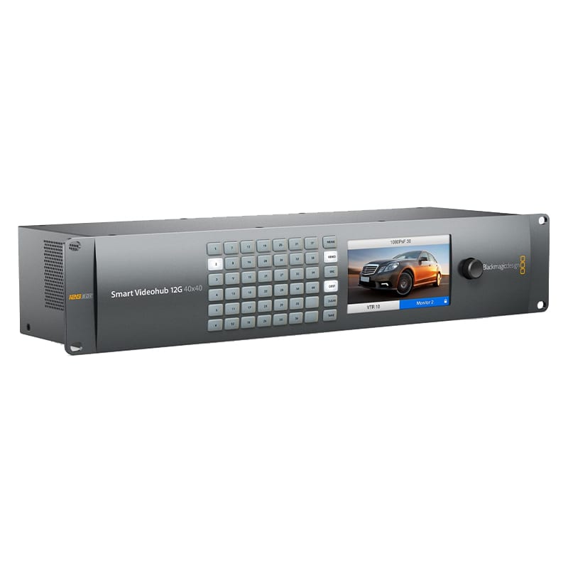 Black Magic Design Smart (12G) 40×40 VideoHub | Rental Black Magic Design Smart (12G) 40×40 VideoHub | Rental