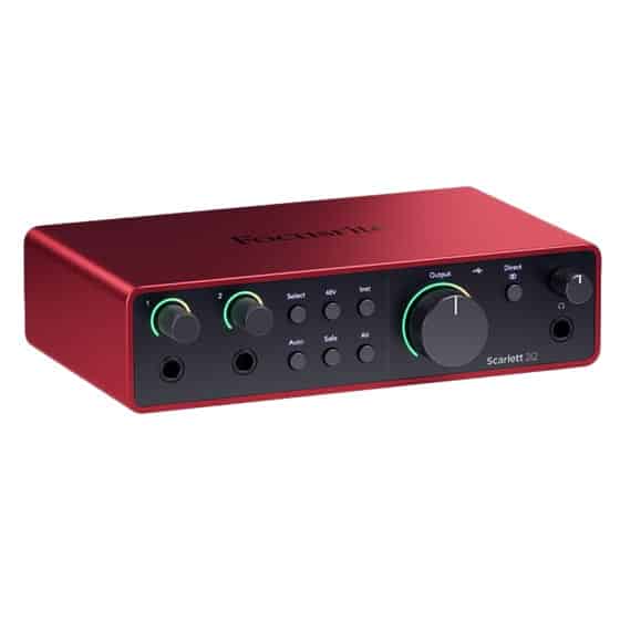 Focusrite Scarlett 2i2 4G Audio Interface | Rental