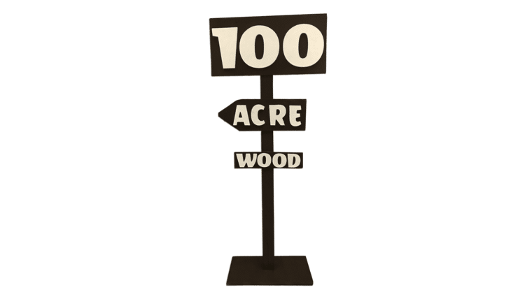 100 Acre Wood Sign | Rental 100 Acre Wood Sign | Rental