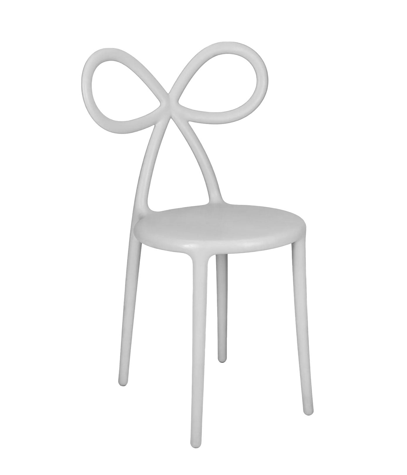 Kids White Resin Bow Chair | Rental Kids White Resin Bow Chair | Rental