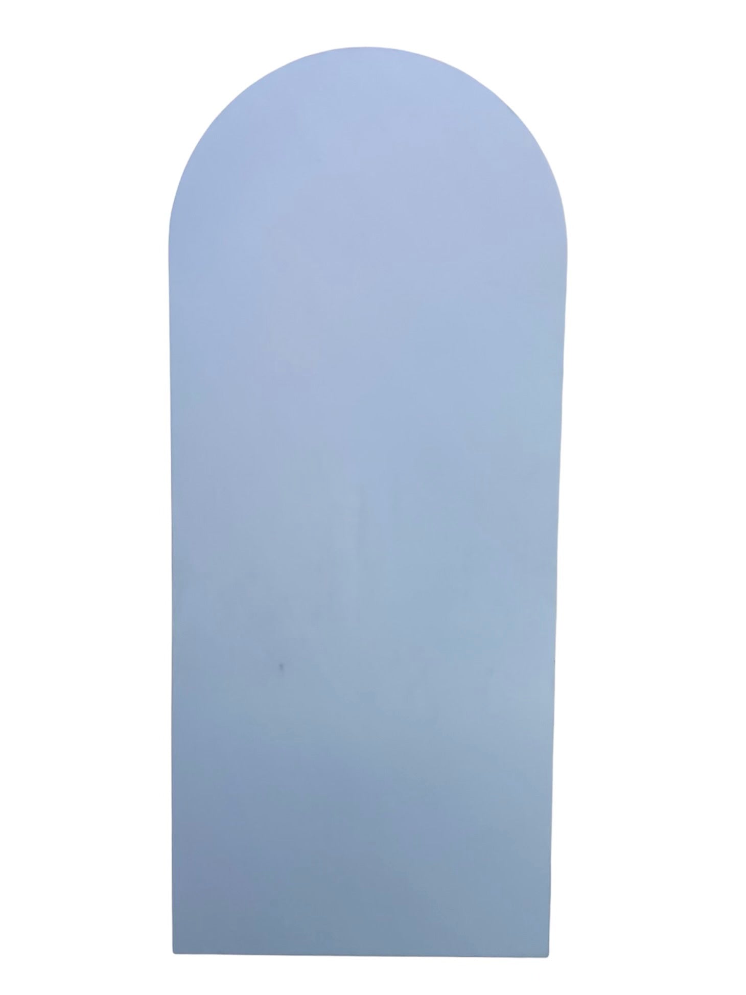 Light Blue Round Arch Backdrop | Rental