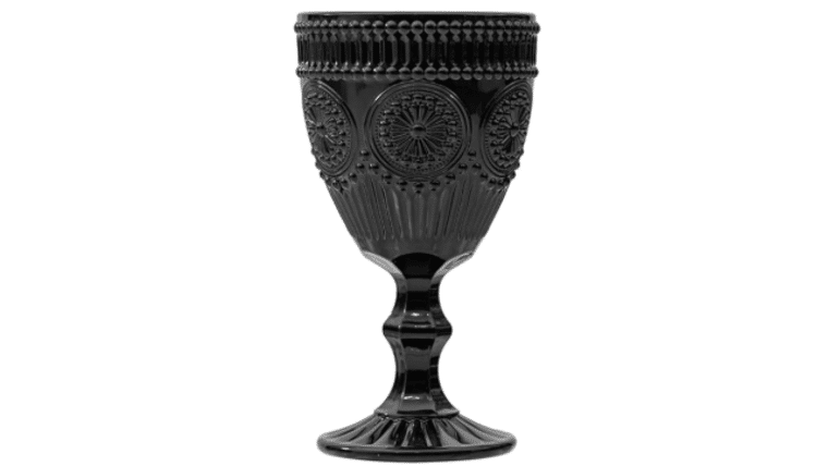 Vintage | Water Goblet | Black | Rental Vintage | Water Goblet | Black | Rental
