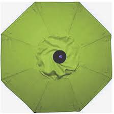 Part | 7.5′ Market Umbrella Top Only | Lime Green | Rental
