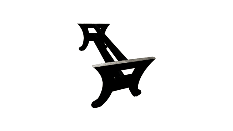 Part – Black Wood Roulette Notched Table Legs | Rental Part – Black Wood Roulette Notched Table Legs | Rental