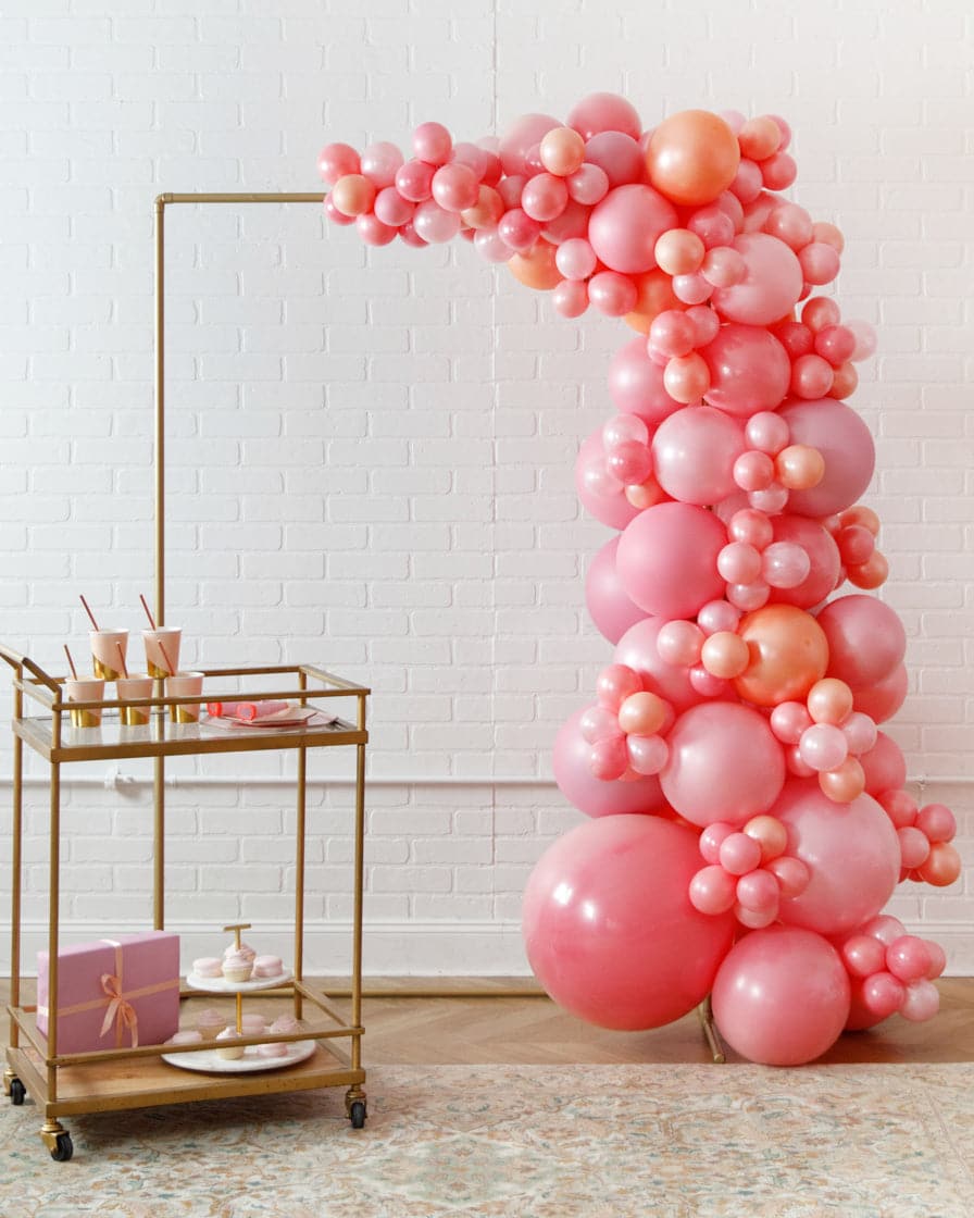 Rosé Bubbles – 4×6 Frame with Garland Install Piece | Rental Rosé Bubbles – 4×6 Frame with Garland Install Piece | Rental