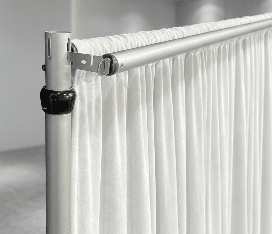 Double Crossbar Hanger for Pipe & Drape | Rental Double Crossbar Hanger for Pipe & Drape | Rental