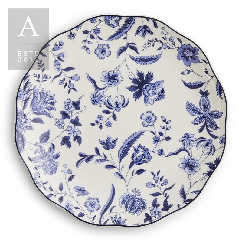 Eleanor Indigo Charger Plate | Rental