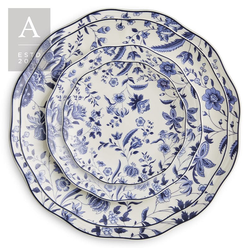 Eleanor Indigo Dishware – B&B Plate – 6″ | Rental