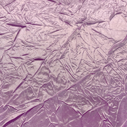 Crush Satin (Bichon) Drapery Panel in Lavender 468 | Rental
