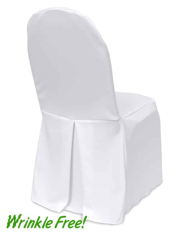Pleat Back Scuba (Wrinkle-Free) Chair Cover – Premium Quality | Rental Pleat Back Scuba (Wrinkle-Free) Chair Cover – Premium Quality | Rental
