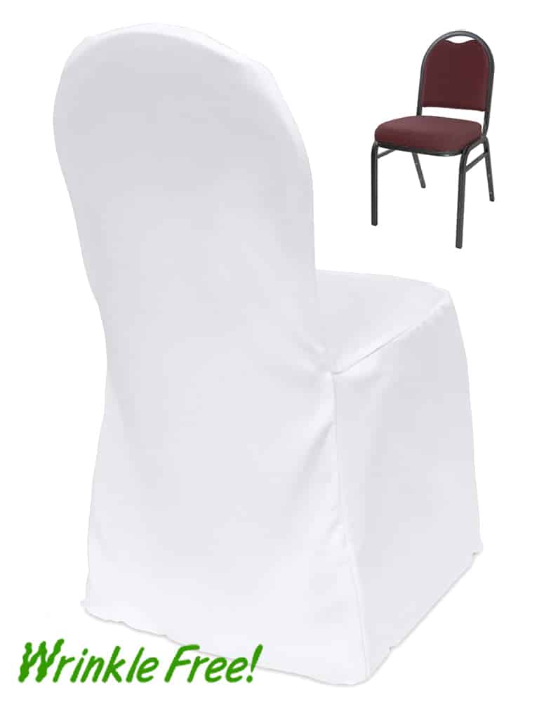 Scuba (Wrinkle-Free) Banquet Chair Cover – Premium Quality | Rental Scuba (Wrinkle-Free) Banquet Chair Cover – Premium Quality | Rental