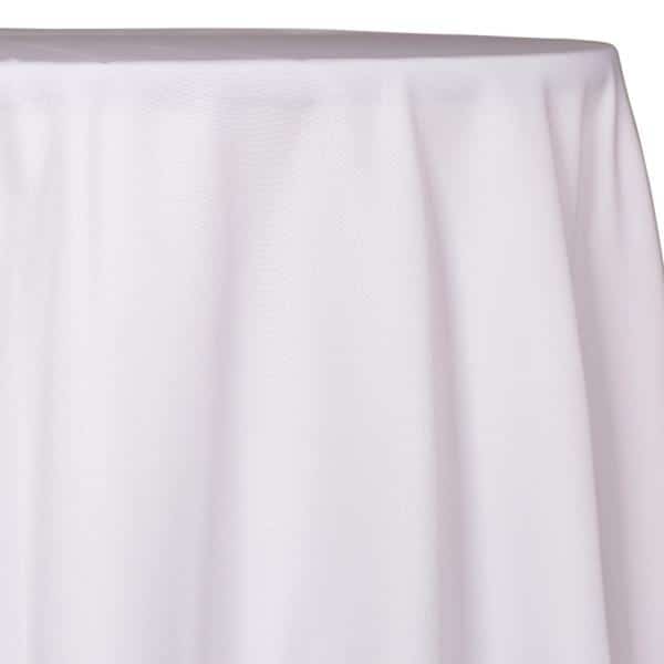 White – Polyester “Tropical ” Tablecloth – Many Size Options | Rental White – Polyester “Tropical ” Tablecloth – Many Size Options | Rental