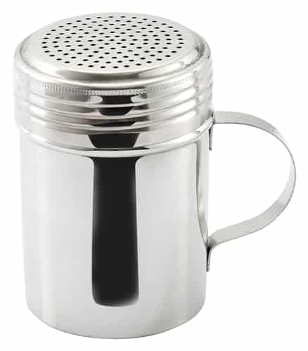 Winware Stainless Steel Dredges 10-Ounce with Handle | Rental Winware Stainless Steel Dredges 10-Ounce with Handle | Rental