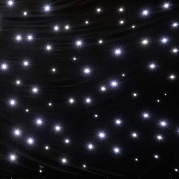 4M x 6M EddyLight™ NOVA LED Star Drop Curtain | Rental