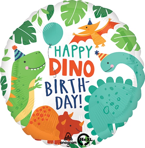 18″ Dinomite Party Anagram Balloon | Rental