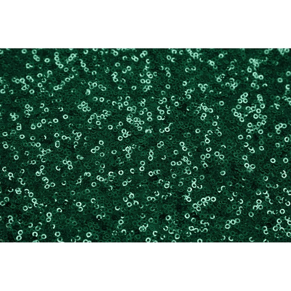 10 yards GLITZ Sequins Fabric Bolt – Emerald Green | Rental