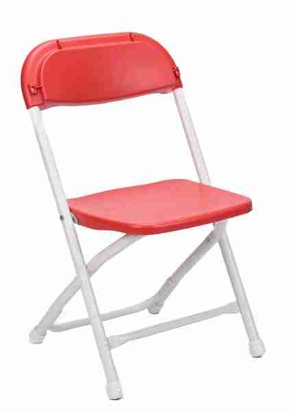 Kids Red Folding Chair (Steel-Poly Chair) | Rental Kids Red Folding Chair (Steel-Poly Chair) | Rental