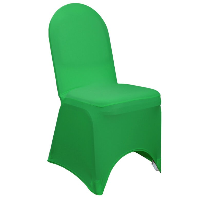 Stretch Spandex Banquet Chair Cover Emerald Green | Rental