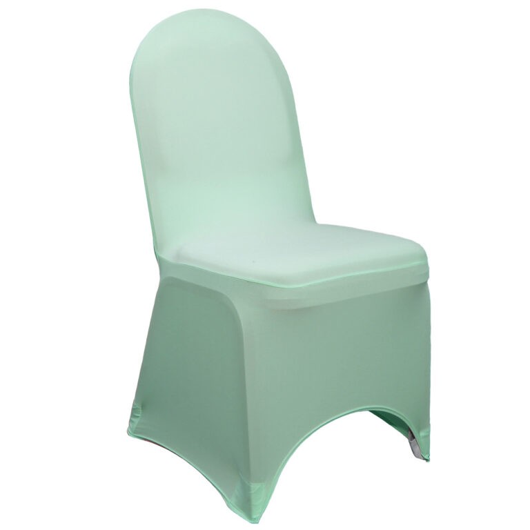 Stretch Spandex Banquet Chair Cover Mint | Rental