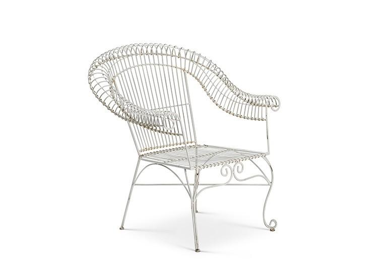 Vintage White Metal Chair | Rental Vintage White Metal Chair | Rental